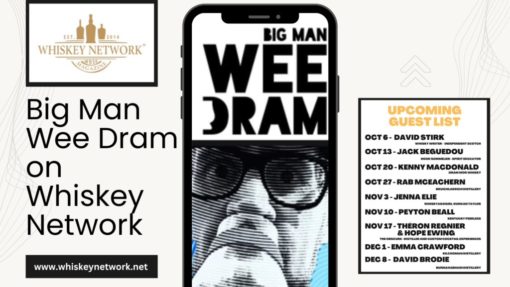 Generic Post Header for Big Man Wee Dram on Whiskey Network with Fall Schedule