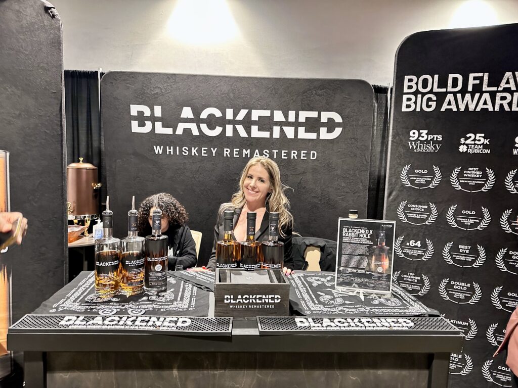 Photo of Blackened Booth at WhiskyFest 2023 Vegas