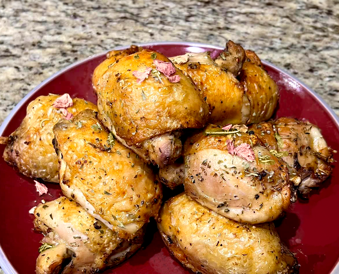 Buffalo Trace Air Fryer Chicken Thighs