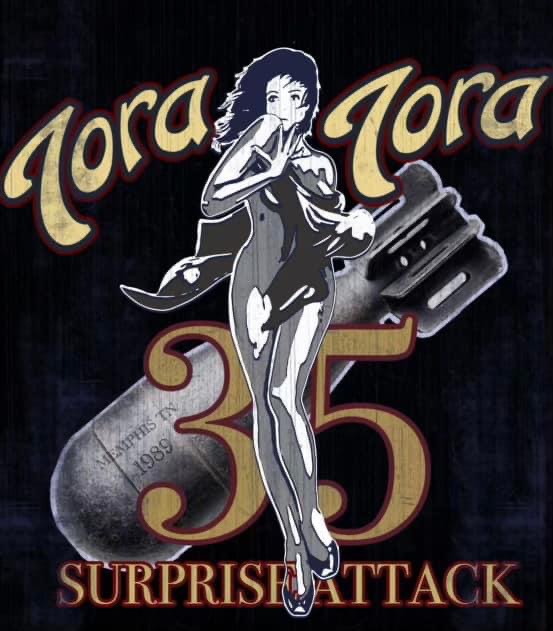 Tora Tora Surprise Attack 35th Logo