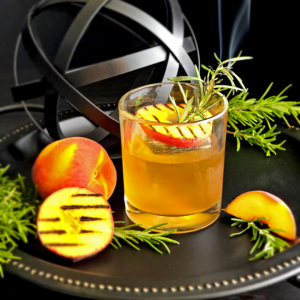 Peaches & Herb with Woodford Reserve Double Oaked