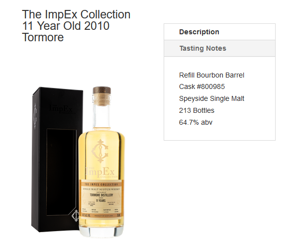 The ImpEx Collection Tormore