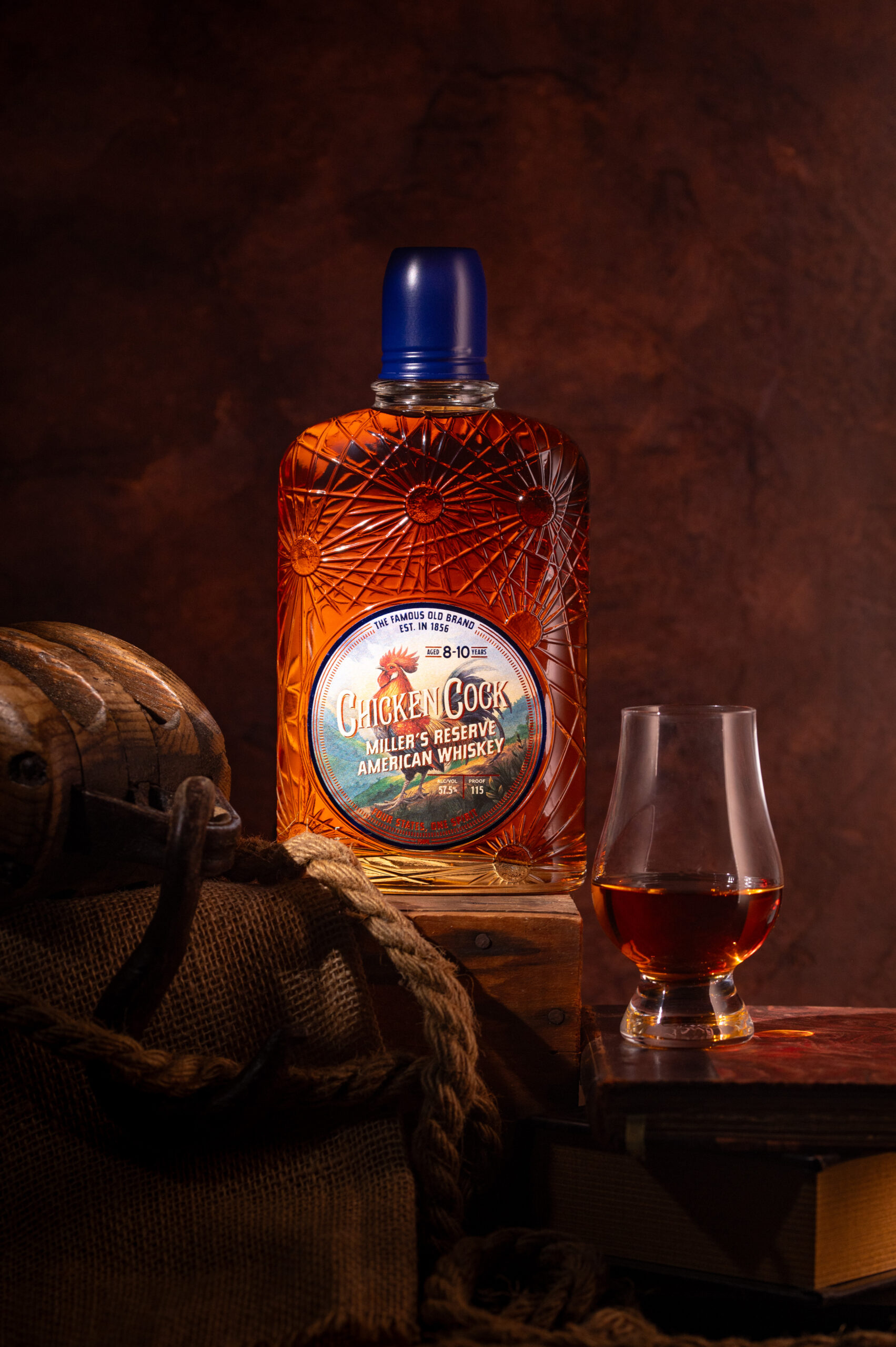 Chicken Cock Miller’s Reserve American Whiskey