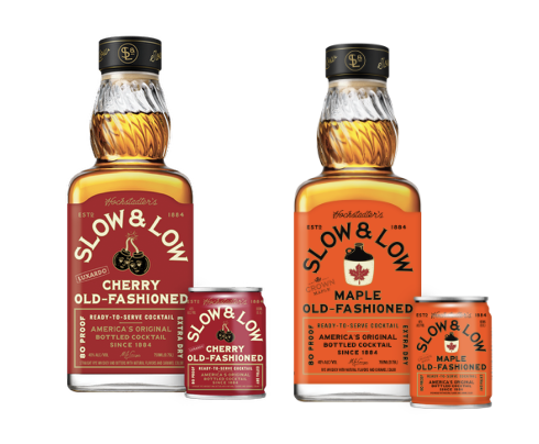 Slow & Low Cherry and Maple Old Fashioneds